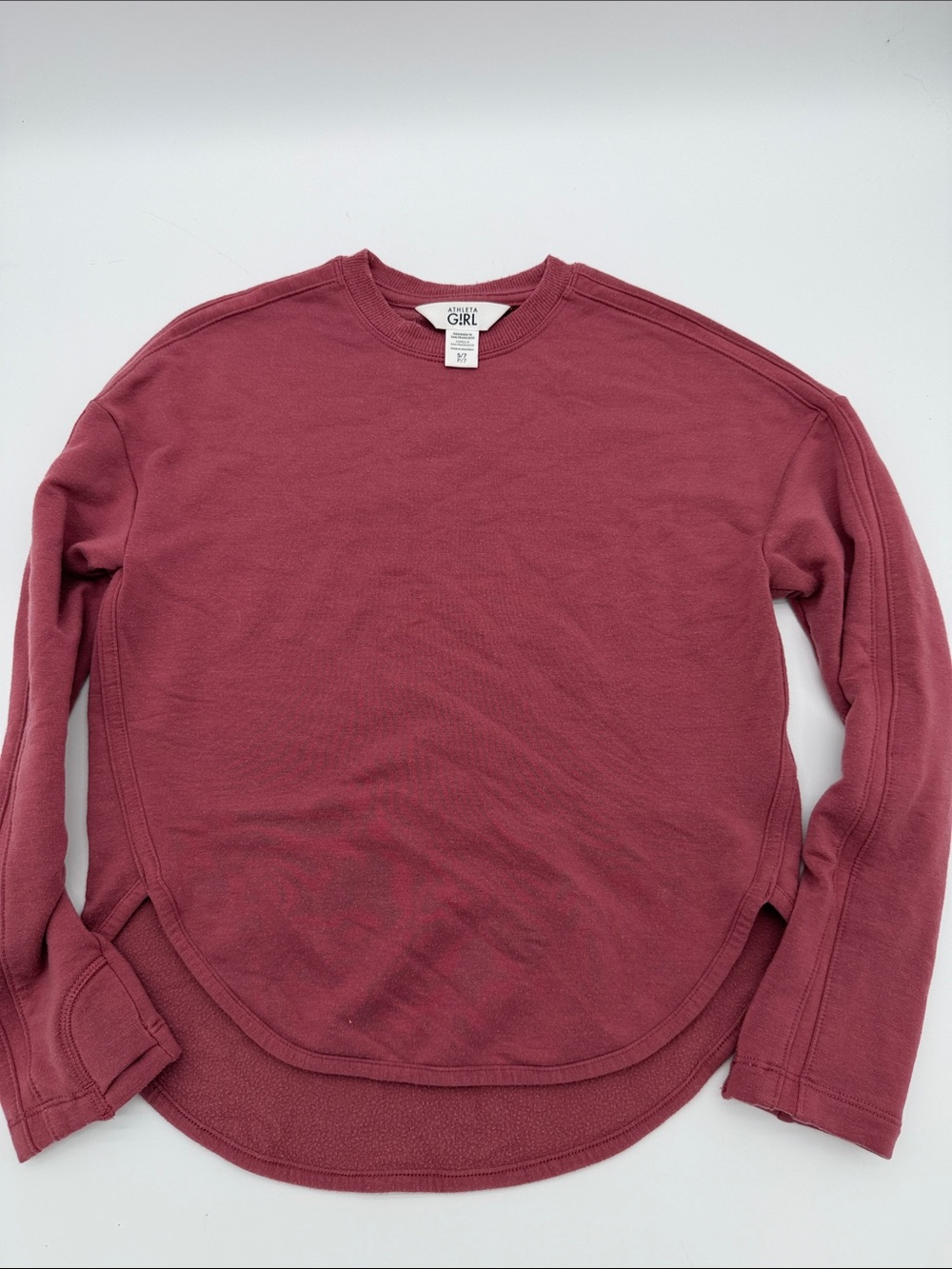 Athleta Crewneck Pullover Sweater - Rosewood